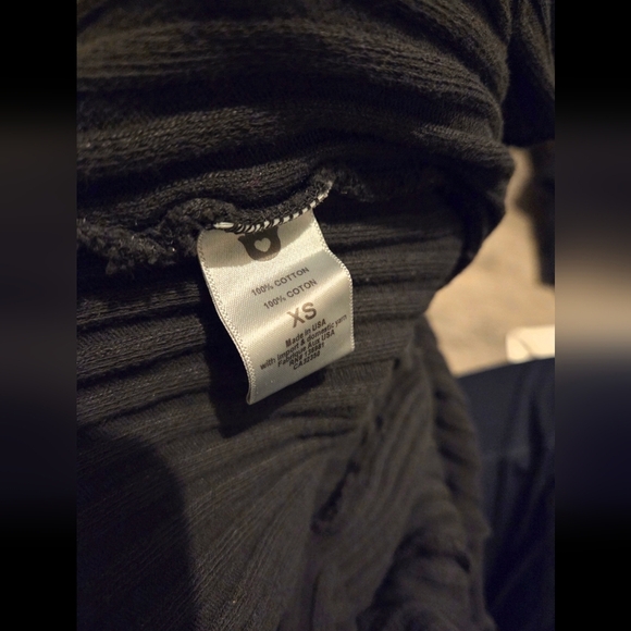 Spiritual Gangster Isa Ribbed Cutout Jumpsuit in Vintage Black (XS) - Picture 5 of 5